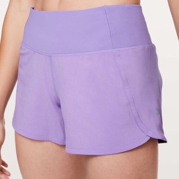 lululemon athletica Pants - NEW Lululemon Run Time Short 4” - Enchanted Iris